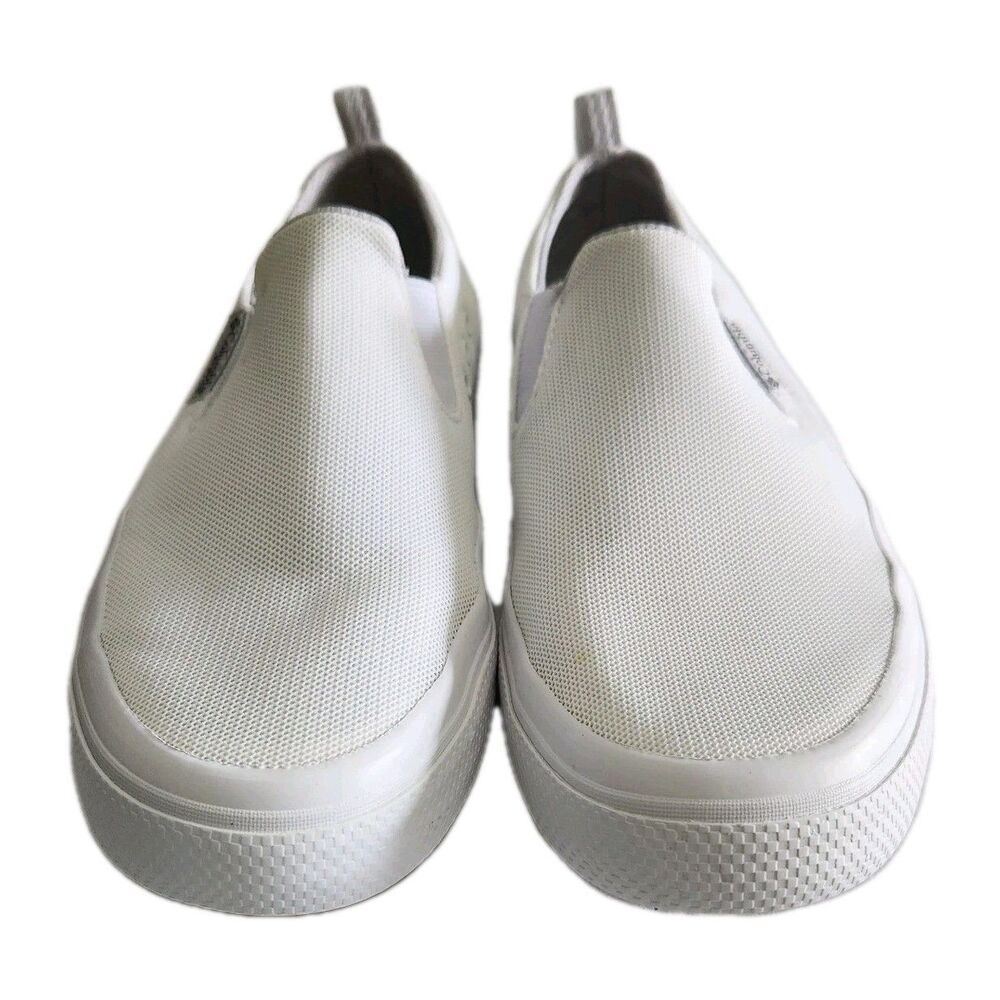 Columbia PFG Bahama Vent Relaxed Slip On Boating Casual White Shoes Women SZ 7.5